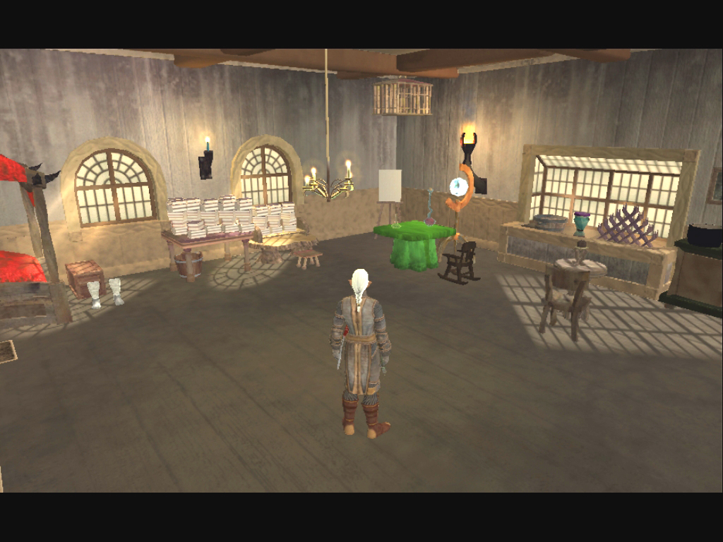 這是房間的一角