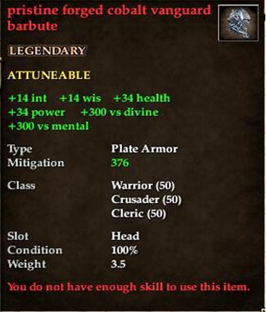 T6 RARE 重裝 - 頭