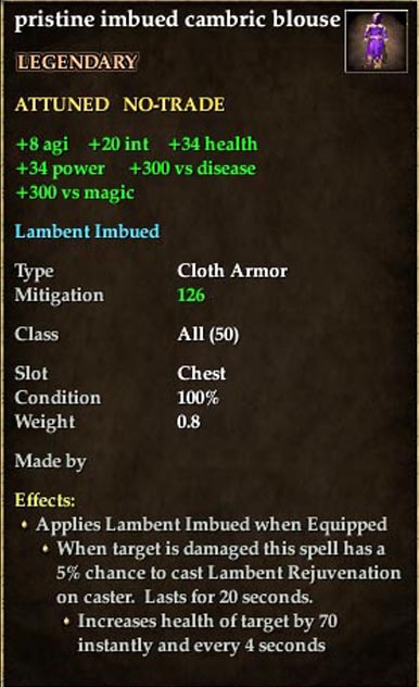 T6 傳說法袍 - 衣服