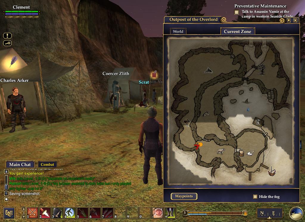 任務符號以及地圖標記。