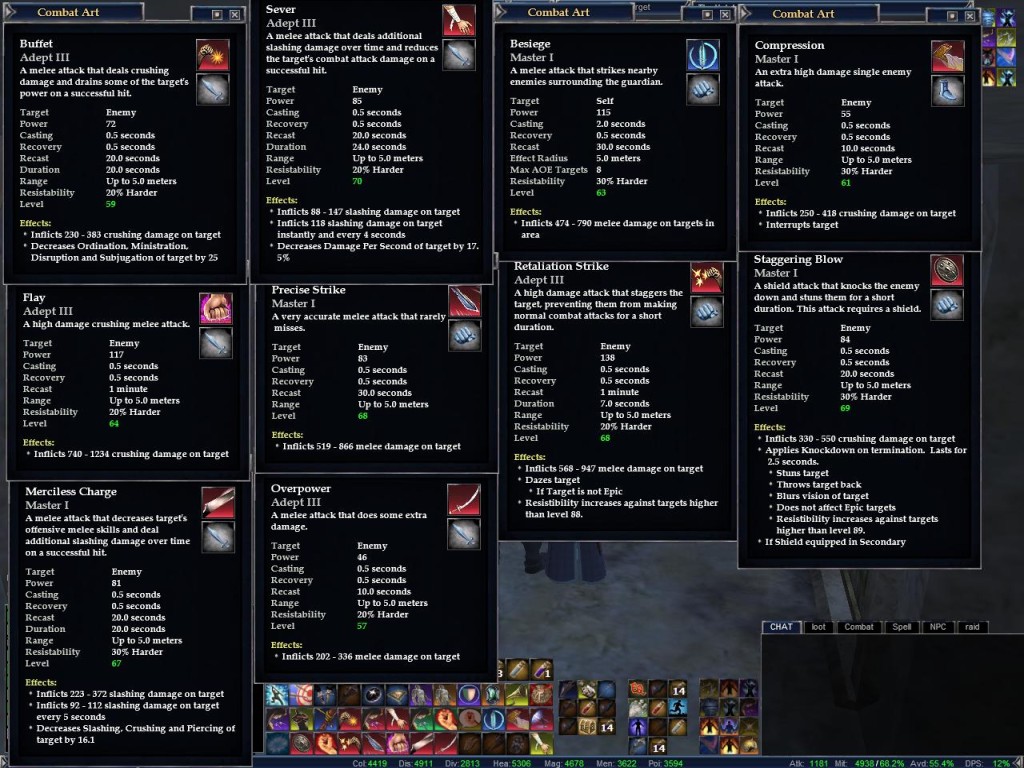 攻擊技..besiege為aoe