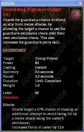 有機率格擋被打的隊友和增加守護者的agi
<br />cc這個是eq2idb的圖..可能會有一點出入