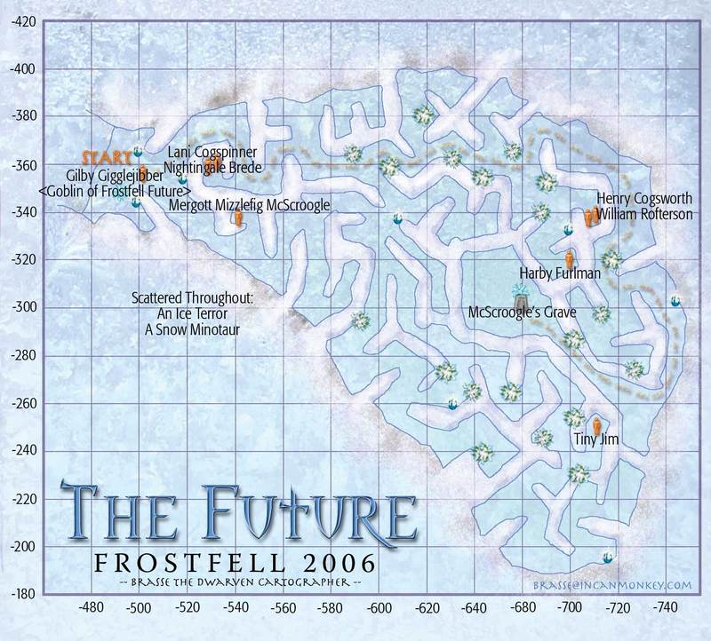 Frostfell Island 地圖