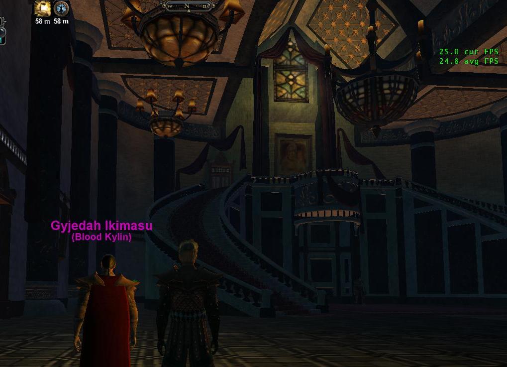 吸血鬼的家 ~~這裡的音樂竟然有電吉他,打起來超HIGH......