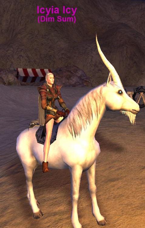 來自偉大的祖國之香港島  XD
<br />頗全能的blood mage , 他騎的是VG的獨角獸