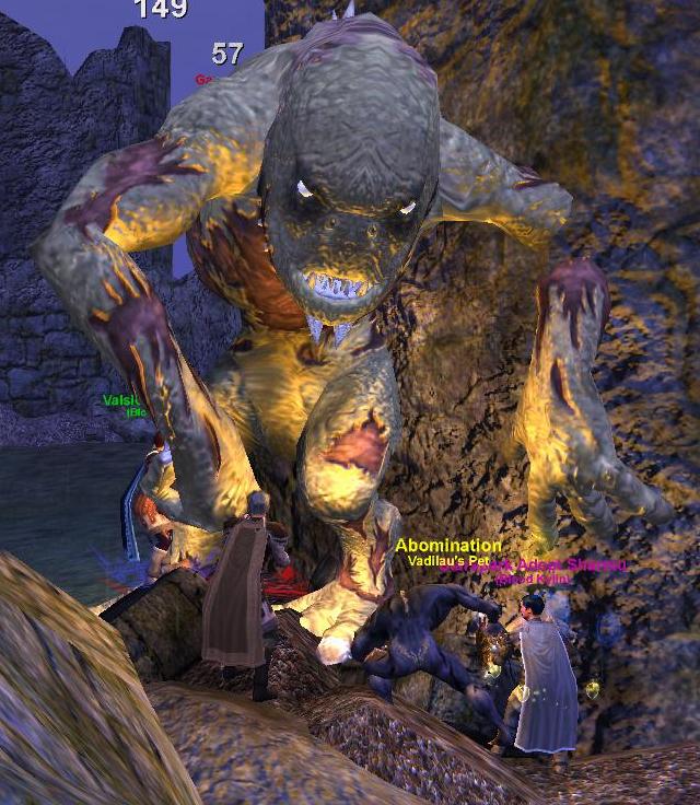 VG的troll就長這個樣子,這隻是變身skeleton裝備任務鏈的最後一隻老大