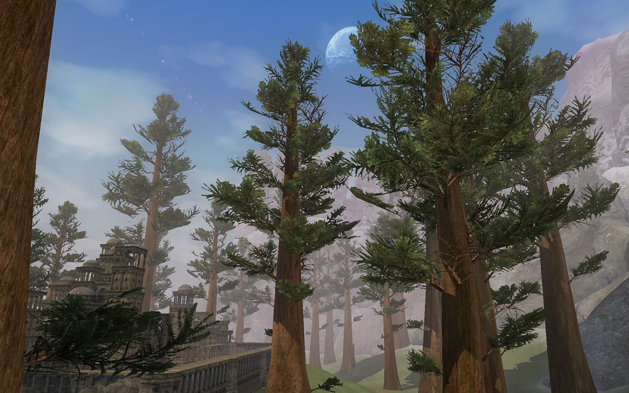 應該是 Emerald Jungle (翠玉叢林) 跟 City of Mist (迷霧之城) 的一角