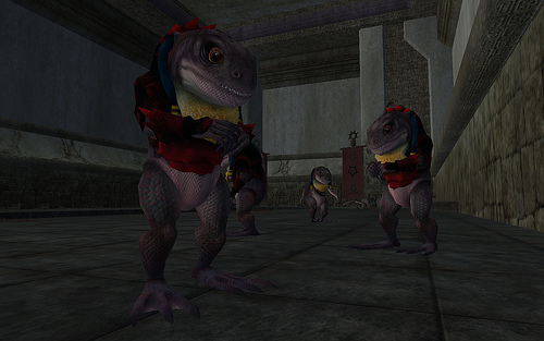 這是原始蛙人?  =.,=a