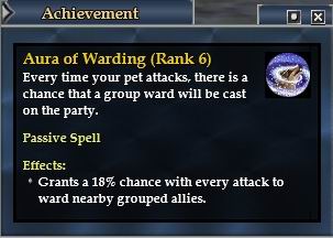 巫醫AA STR路線第四階6點，靈貓每次攻擊有18%機率產生護盾保護隊伍成員