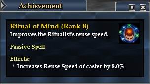 巫醫AA WIS路線第四階8點，加快8%法術可再使用時間