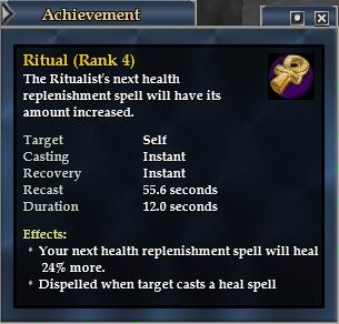 巫醫AA WIS路線第二階4點，每分鐘可使用一次，使用後12秒內下個補血法術效果+24%