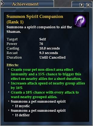 巫醫AA開點 - 召喚靈貓